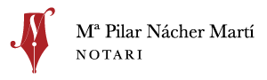 Maria Pilar Nacher, notaria